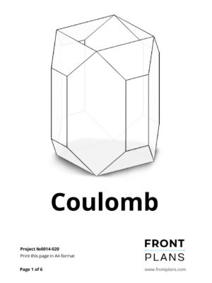 Coulomb Geometric Florarium design plan, DIY blueprint
